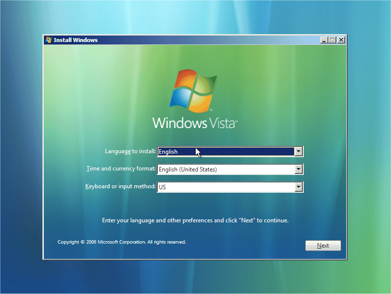 Windows Vista Business Editon